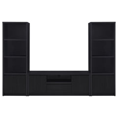 Sloat Black 3-piece Entertainment Center