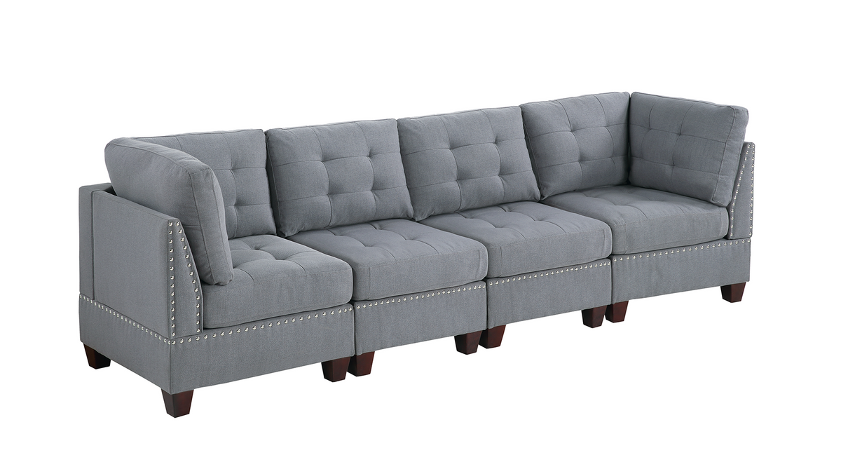 MODULAR SET - 4PC in Gray