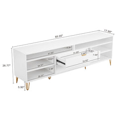 TV Stand in White