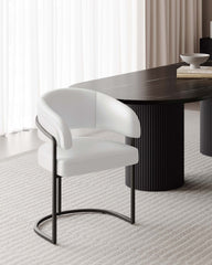 Dining Chair in White