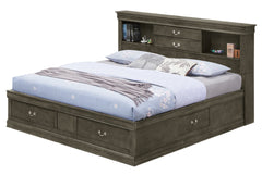 Timeless Gray King Bed For Elegant Bedrooms