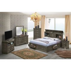 Timeless Gray King Bed For Elegant Bedrooms