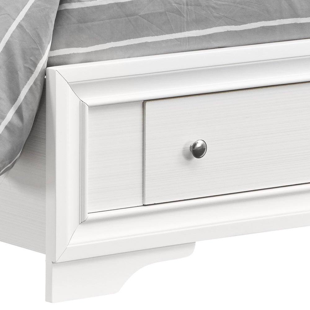 Madrid G02390B-TB TWIN BED , White