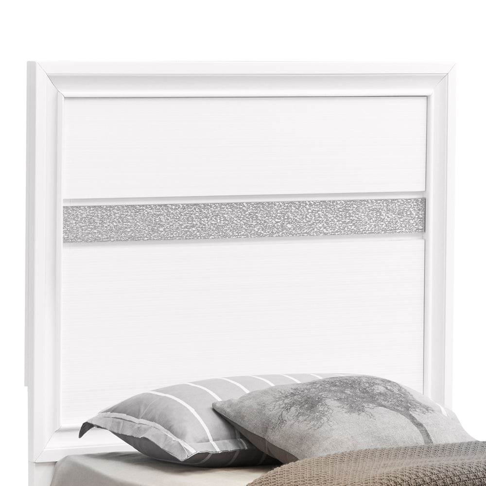 Madrid G02390B-TB TWIN BED , White