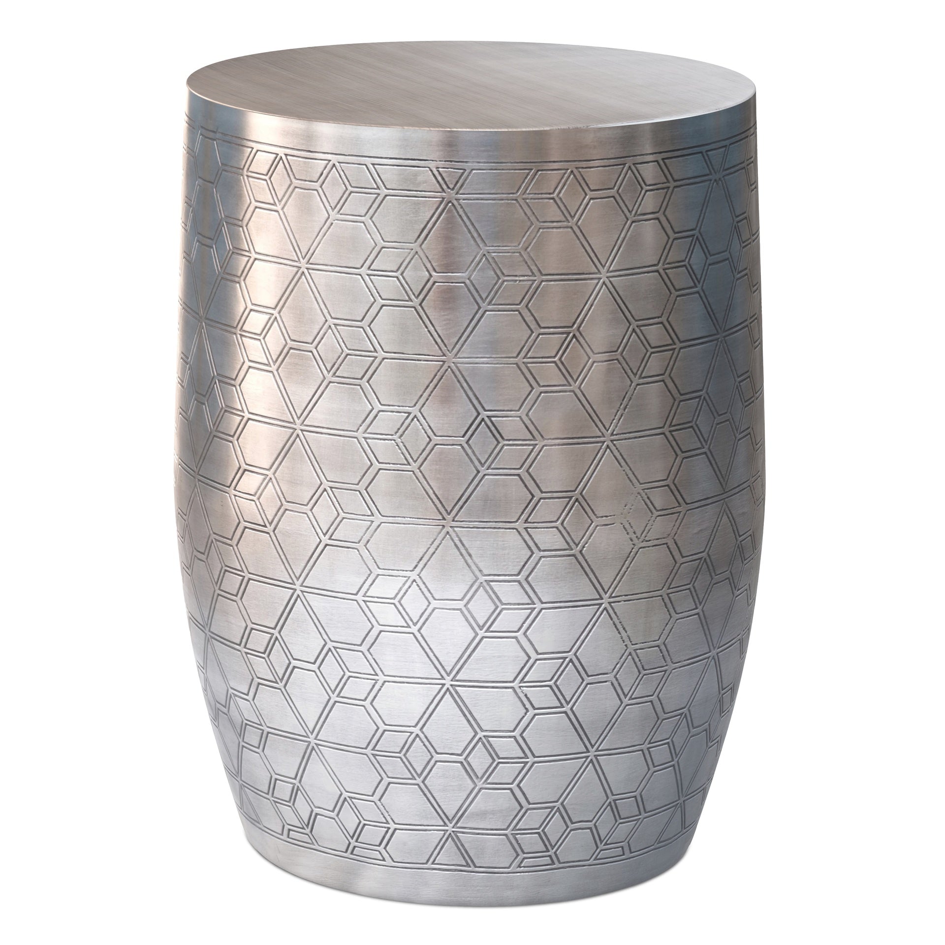 Johnsen 15 inch Geometric Pattern Accent Table