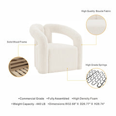 Lounge Chair in White