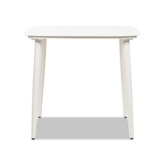 Santorini 33.5" Square Outdoor Patio Table Aluminum