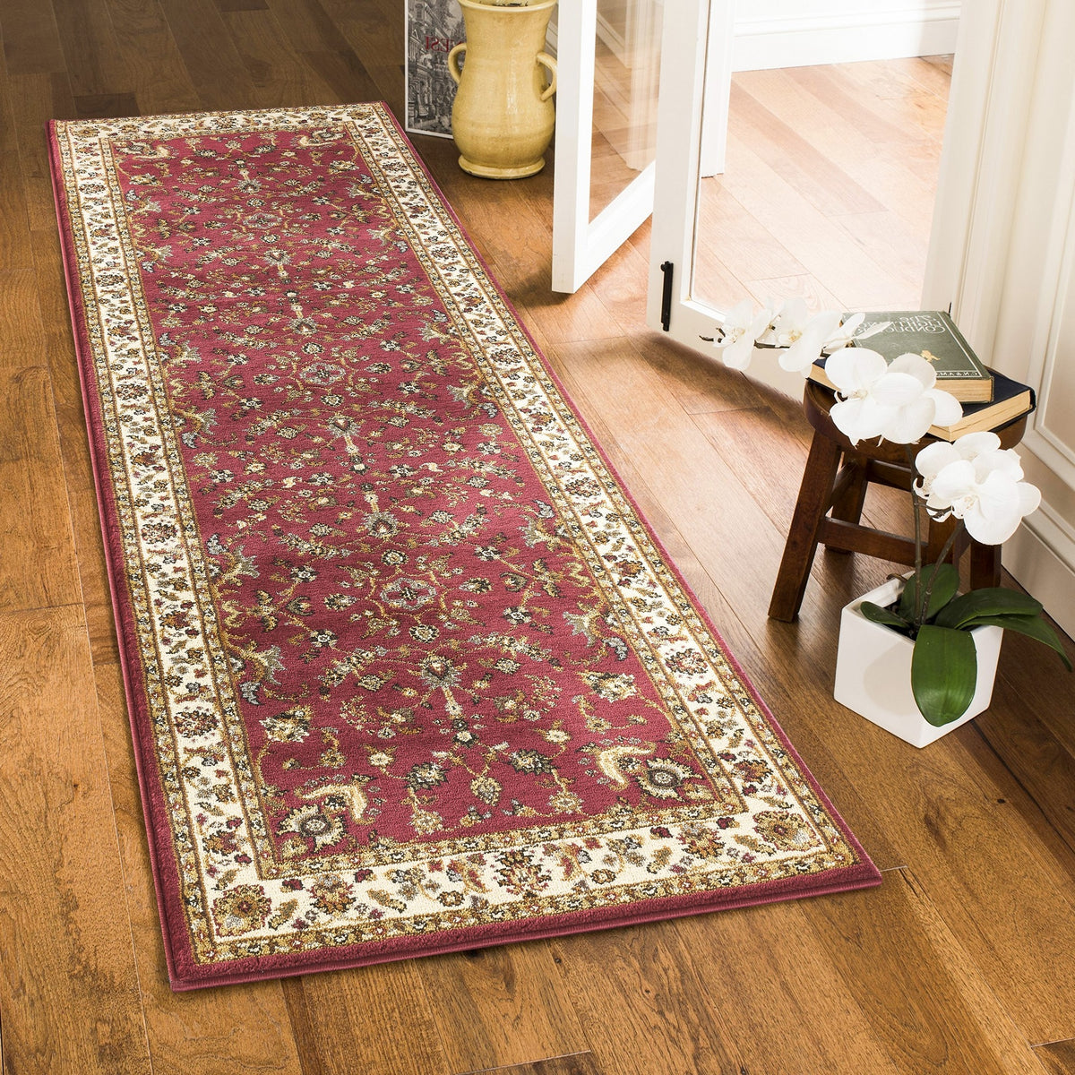 Classic GC_VIN5006 Red 2 ft. 7 in. x 7 ft. 3 in. Area Rug