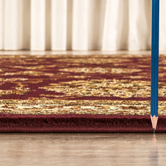 Classic GC_VIN5012 Red 2 ft. 7 in. x 7 ft. 3 in. Area Rug