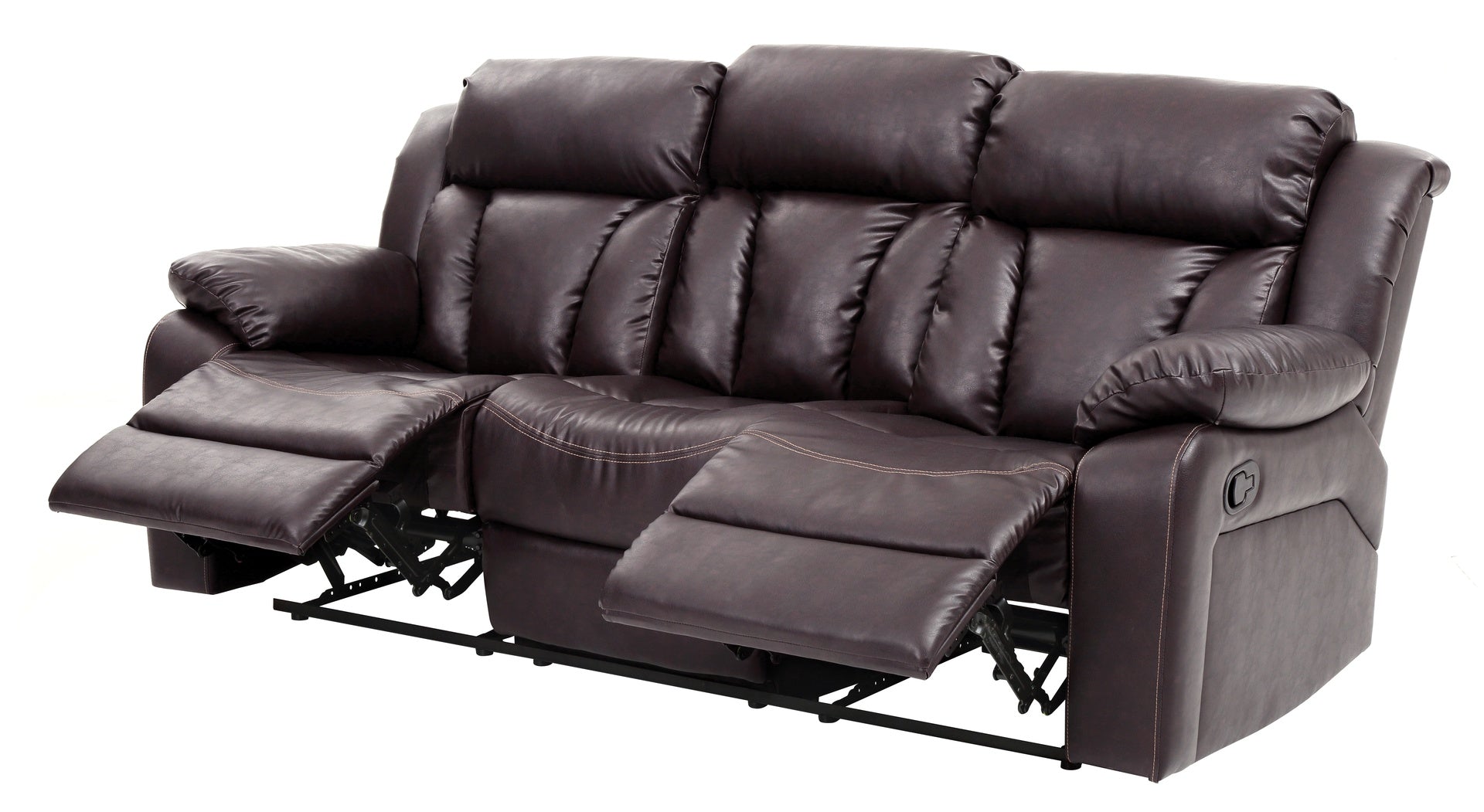 Daria G686-RS Reclining Sofa , DARK BROWN