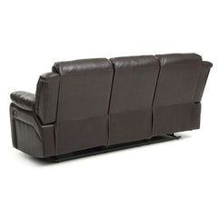 Daria G686-RS Reclining Sofa , DARK BROWN