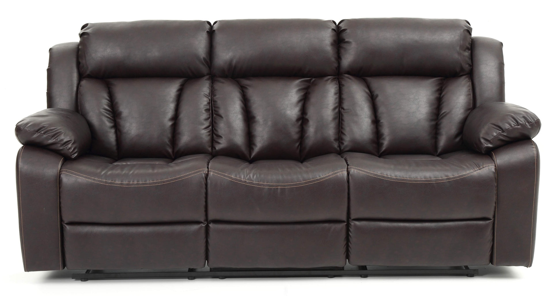 Daria G686-RS Reclining Sofa , DARK BROWN
