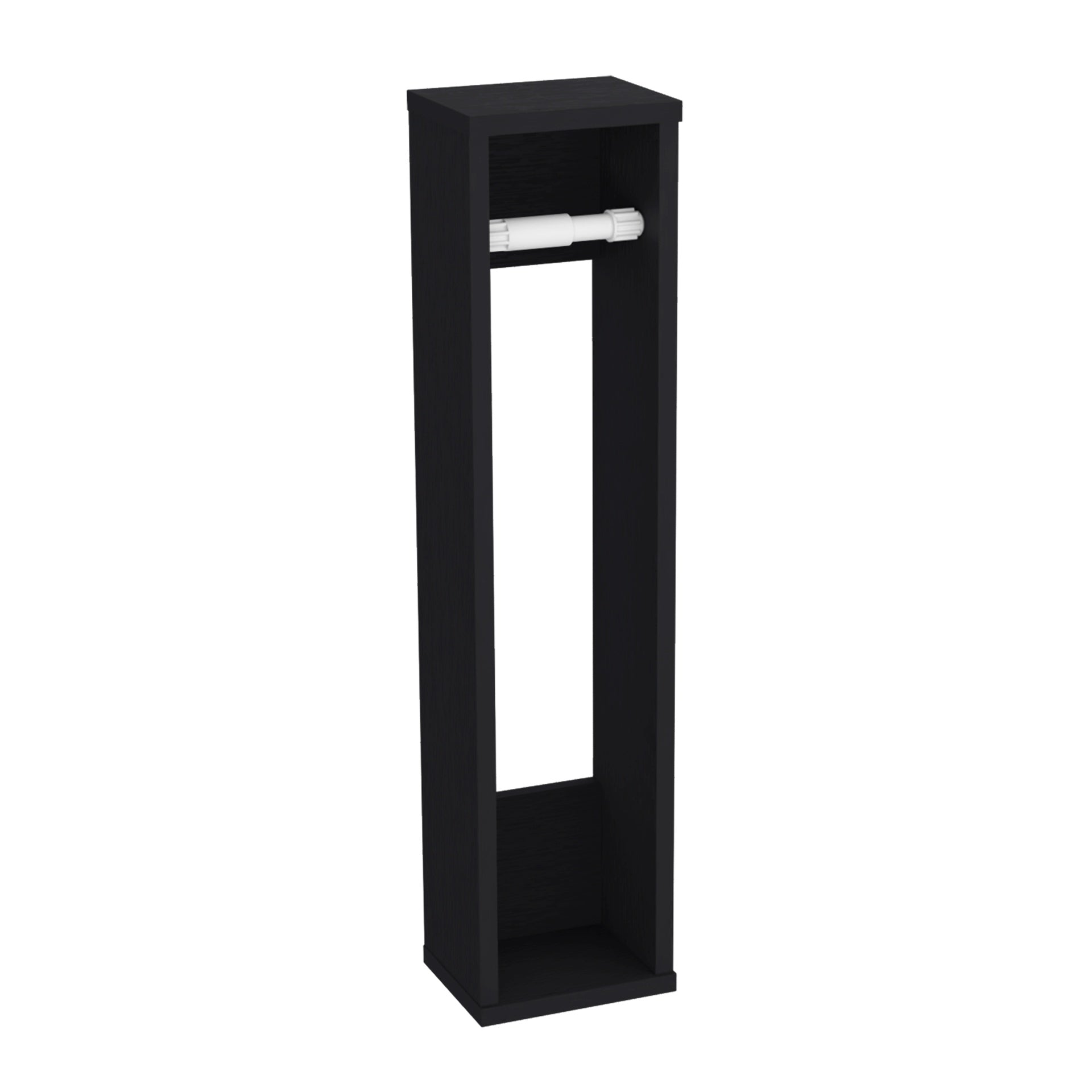 Bali  28" High Toilet Paper Holder Narrow Shelf Organizer for Bathroom, Living Room, Kitchen