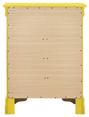 Phillipe G3102-BC 4 Drawer Chest , Yellow