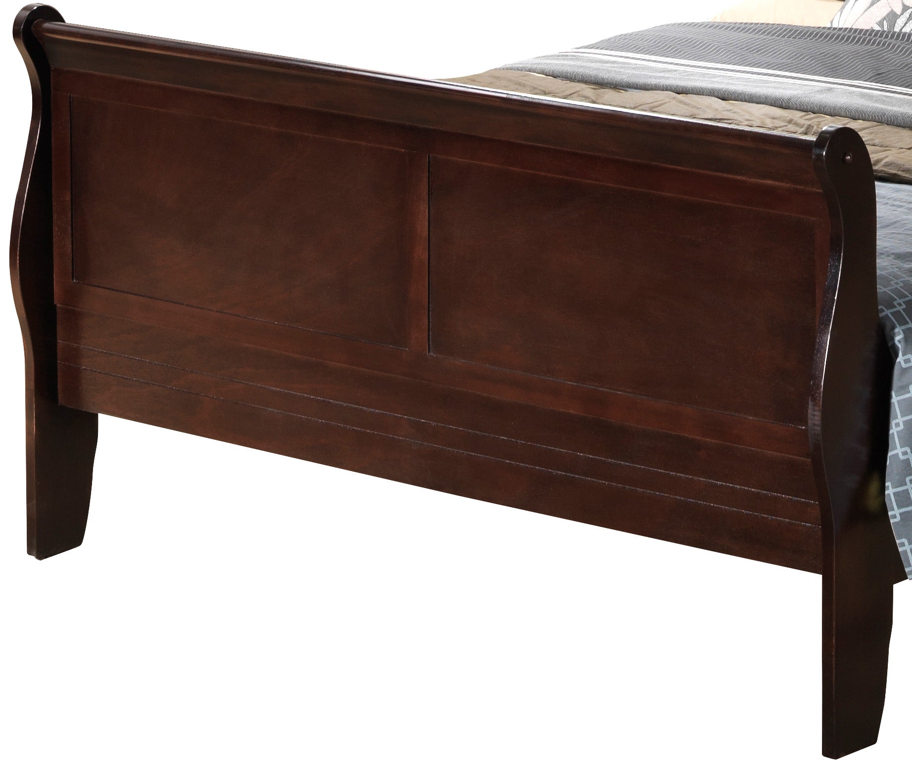 Louis Phillipe G3125A-KB King  Bed , Cappuccino