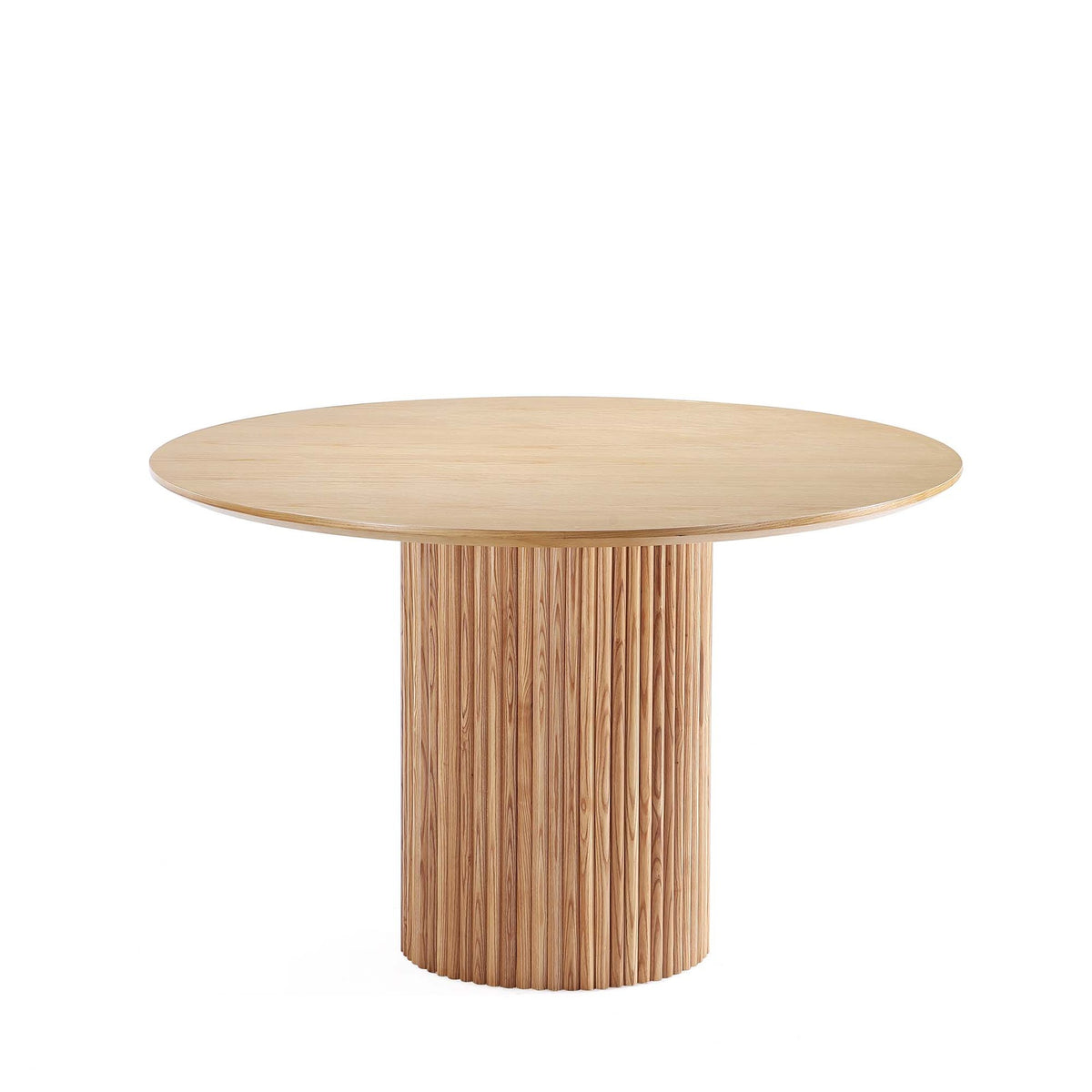 Round Dining Table in Natural