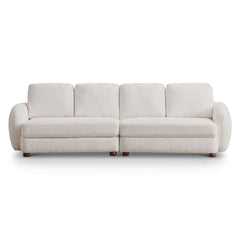 Paton  114.5'' Boucle Fabric Sofa