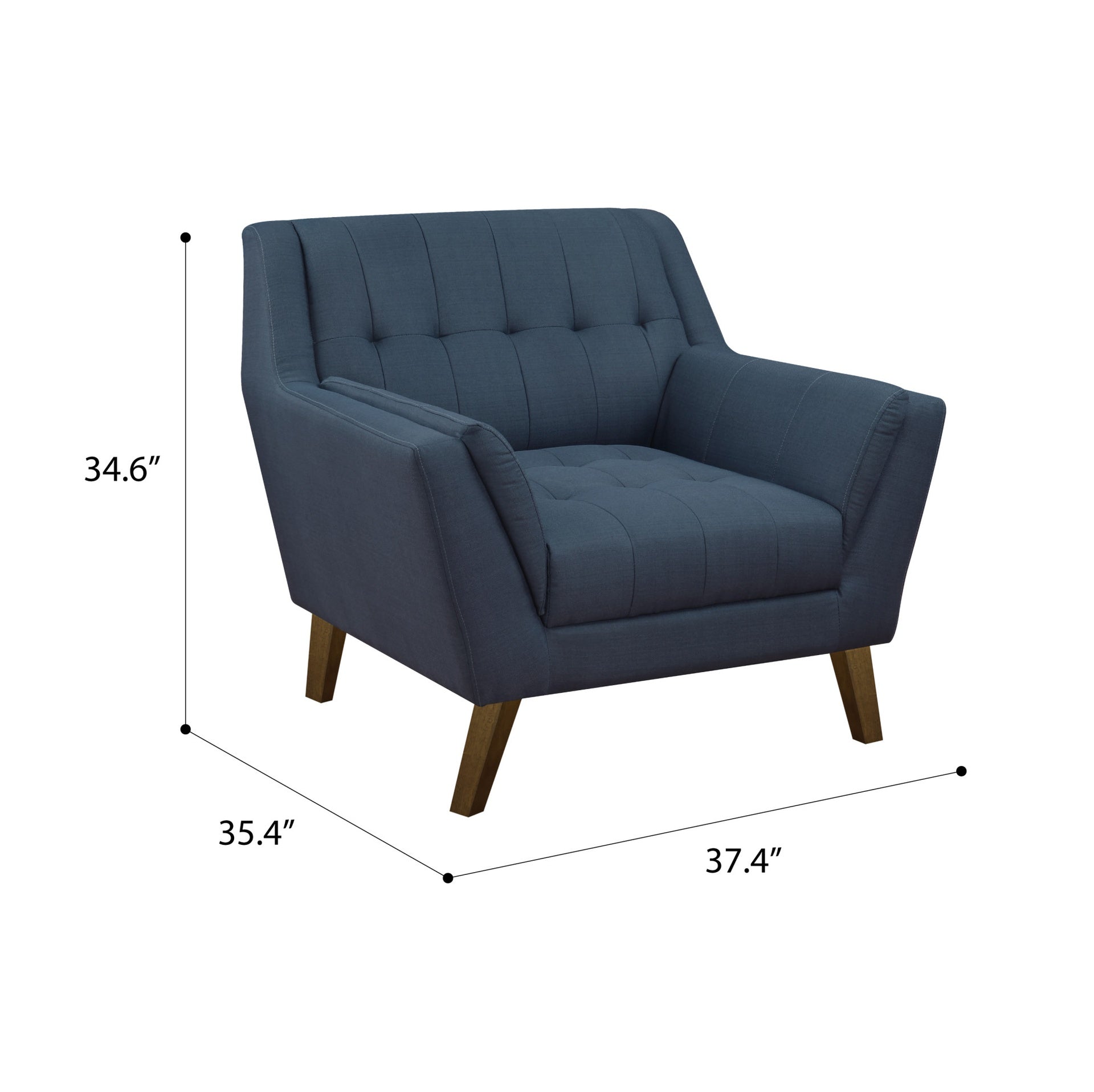 Blue Accent Chair