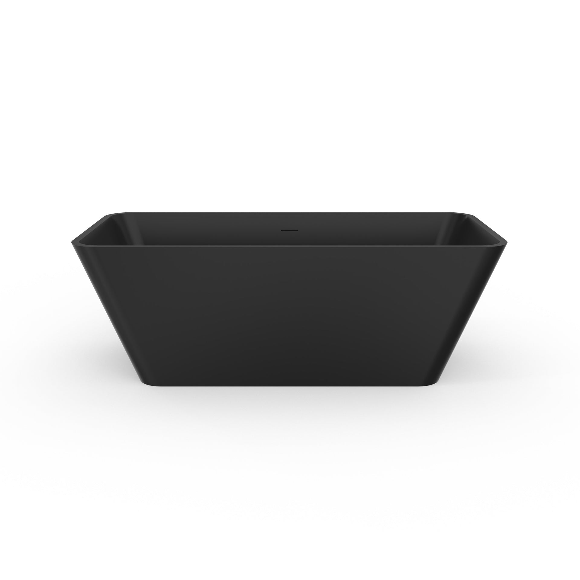 67 inch freestanding solid surface soaking bathtub for bathroom
