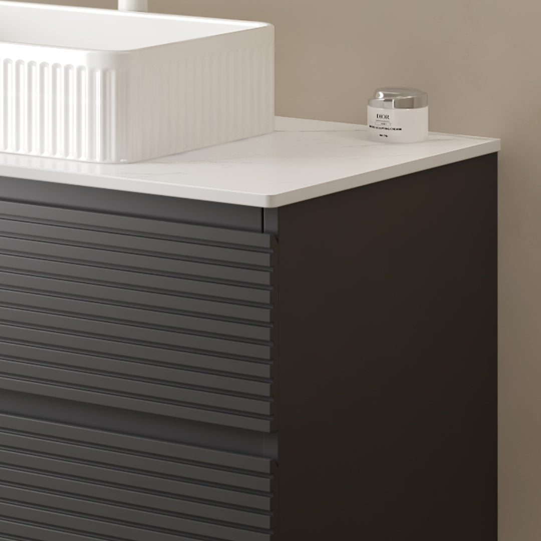 VEDO/VENO 30" Wall Mounted Plywood Cabinet without basin, Gray