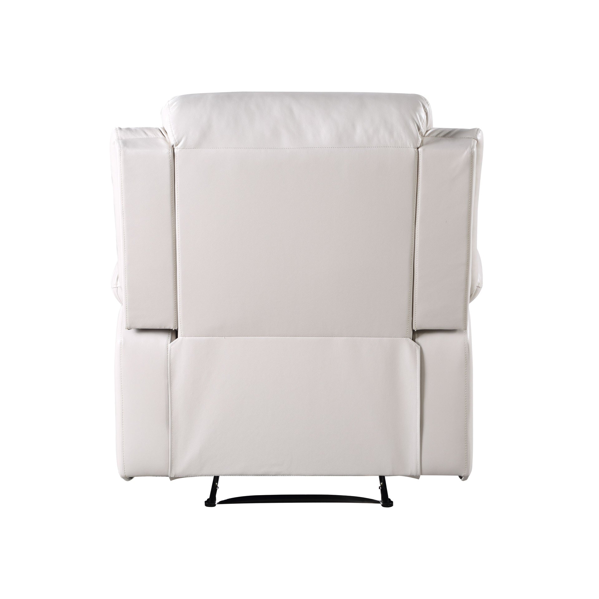 Eilbra Beige Synthetic Leather Power Motion Recliner