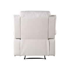 Eilbra Beige Synthetic Leather Power Motion Recliner