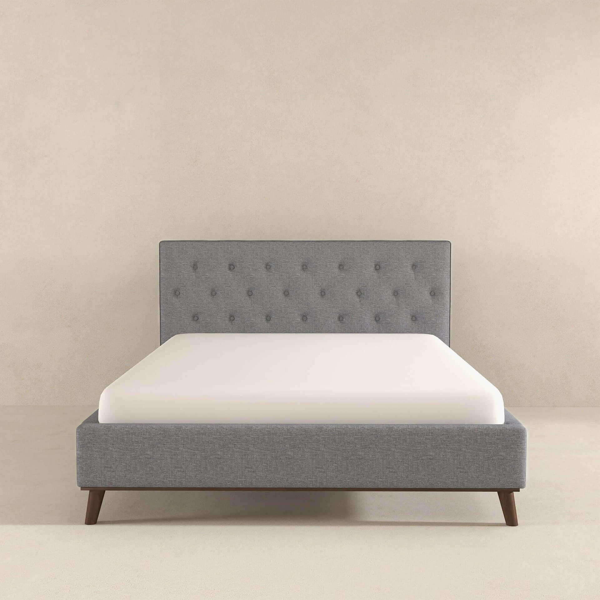 Graceville Velvet Platform Bed  King size