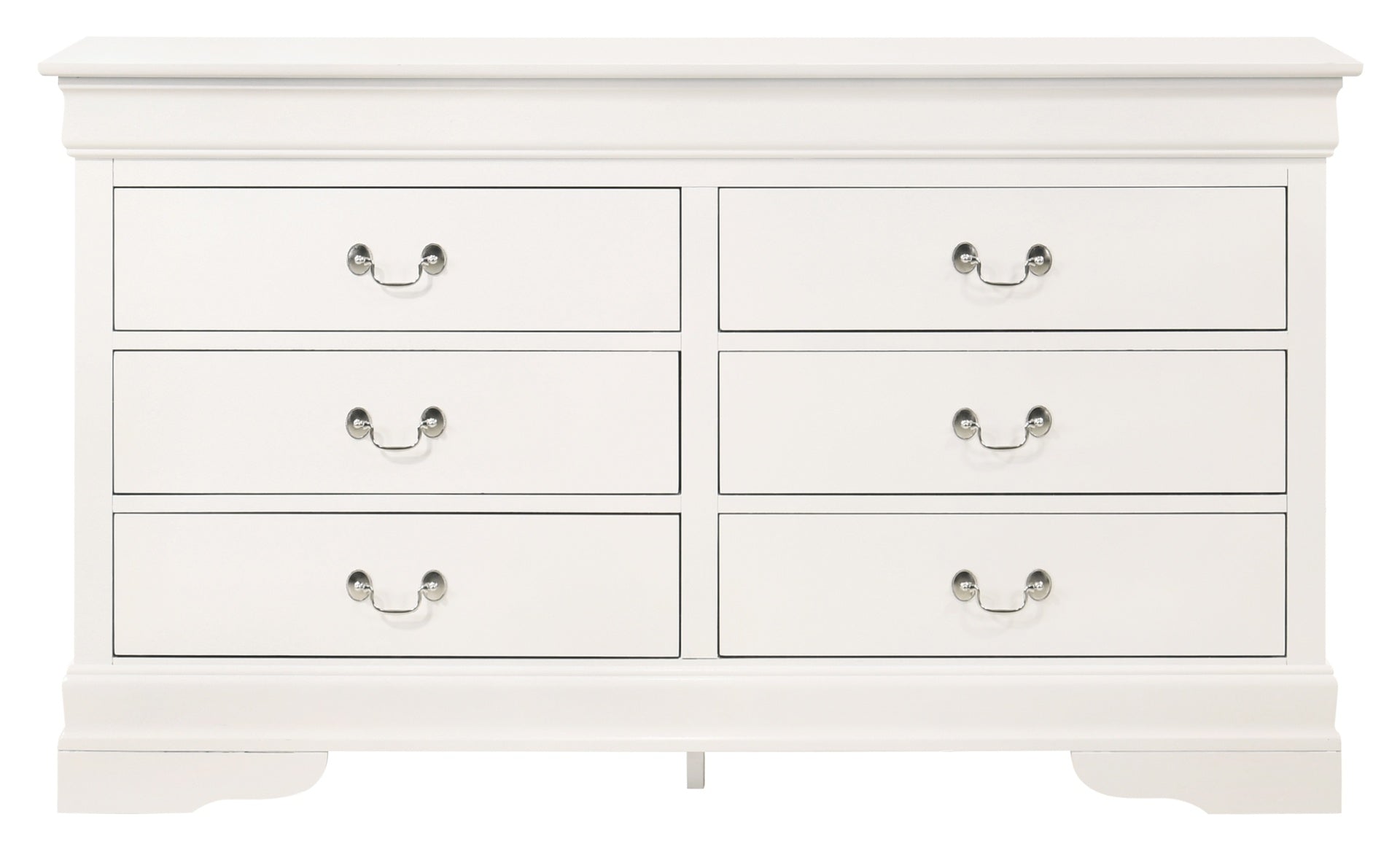 LouisPhillipe G02190-D Dresser , White