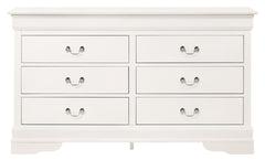 LouisPhillipe G02190-D Dresser , White
