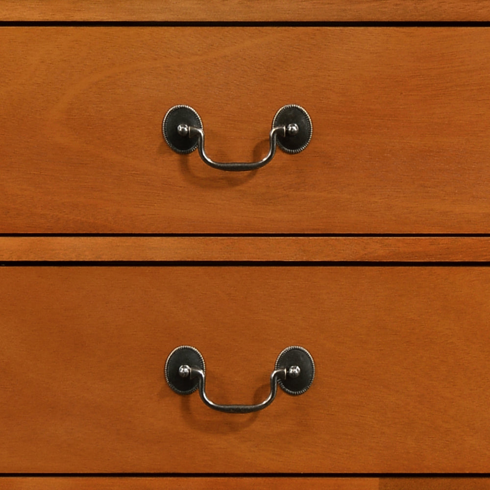 Louis Phillipe G3160-BC 4 Drawer Chest , Oak