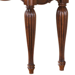 Cherry Sofa Table with Turned Fluted Legs
