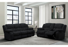 STONIC EBONY RECLINING SOFA
