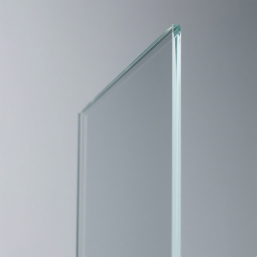 One Piece of Glass Only , 1/4" (6mm) Clear Tempered Glass with Explosion-Proof Film, 24D03-T60PGS