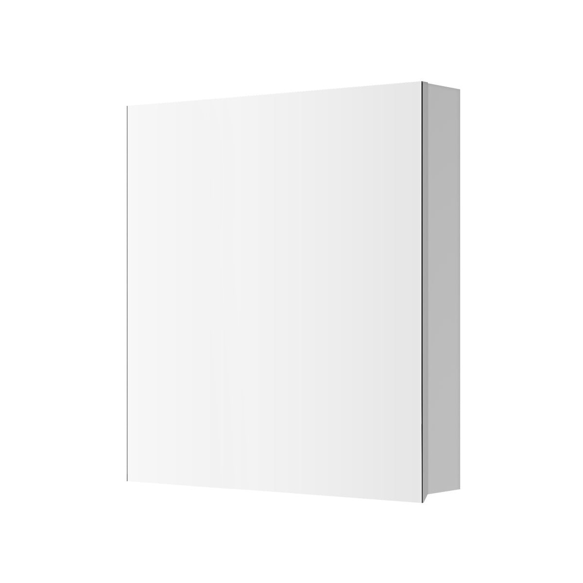 24'' W x 26'' H Surface Frameless Mirror Medicine Cabinet, Beveled Mirror Edges Bathroom Medicine Cabinet, Left opening door