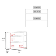 Being 39" Wide 2-Tier Shelf Narrow Console Table, Entryway Table