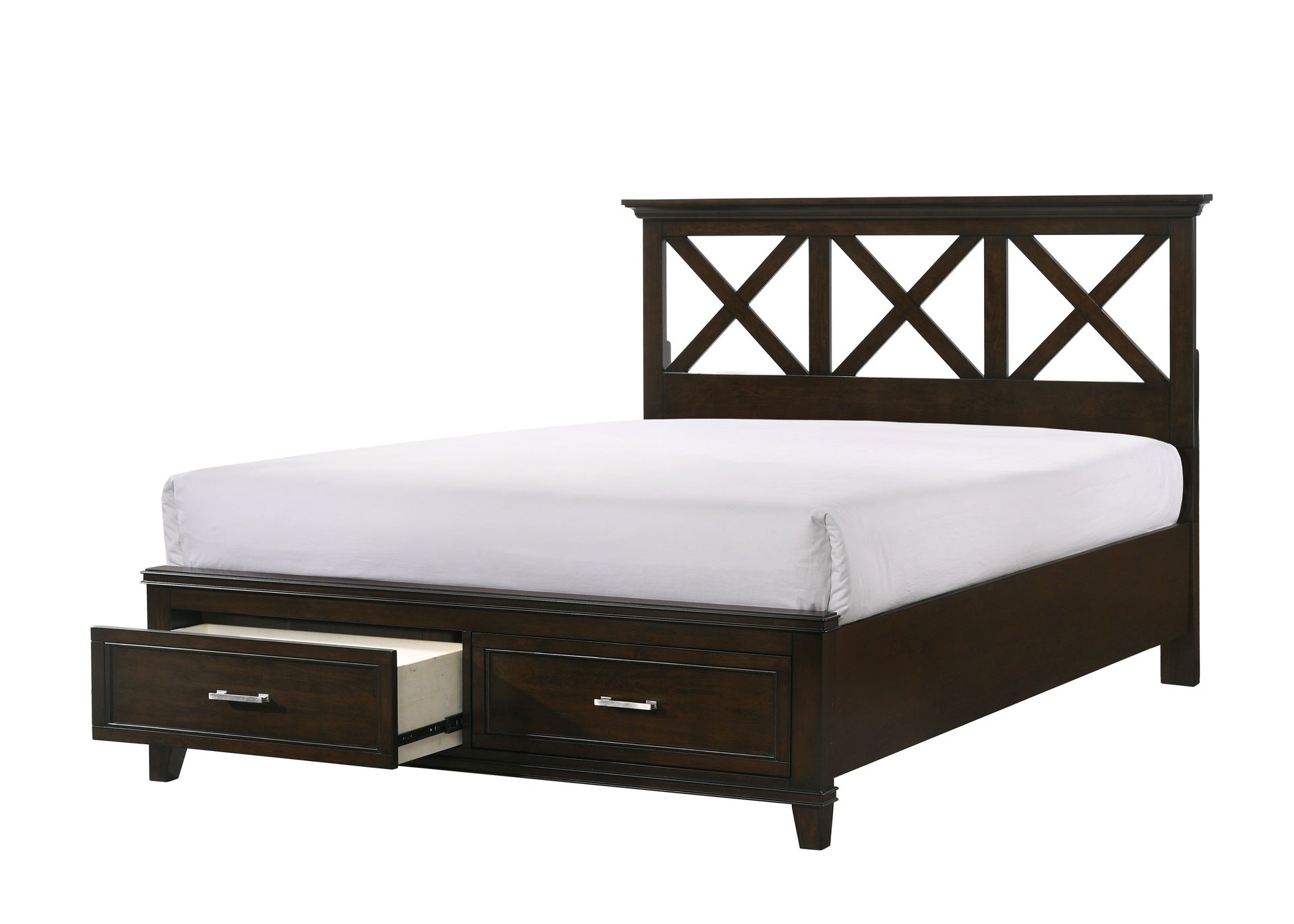 King X Storage Bed