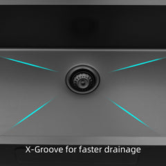 33x19x10"Undermount Single Bowl Stainless Steel Kitchen Sink