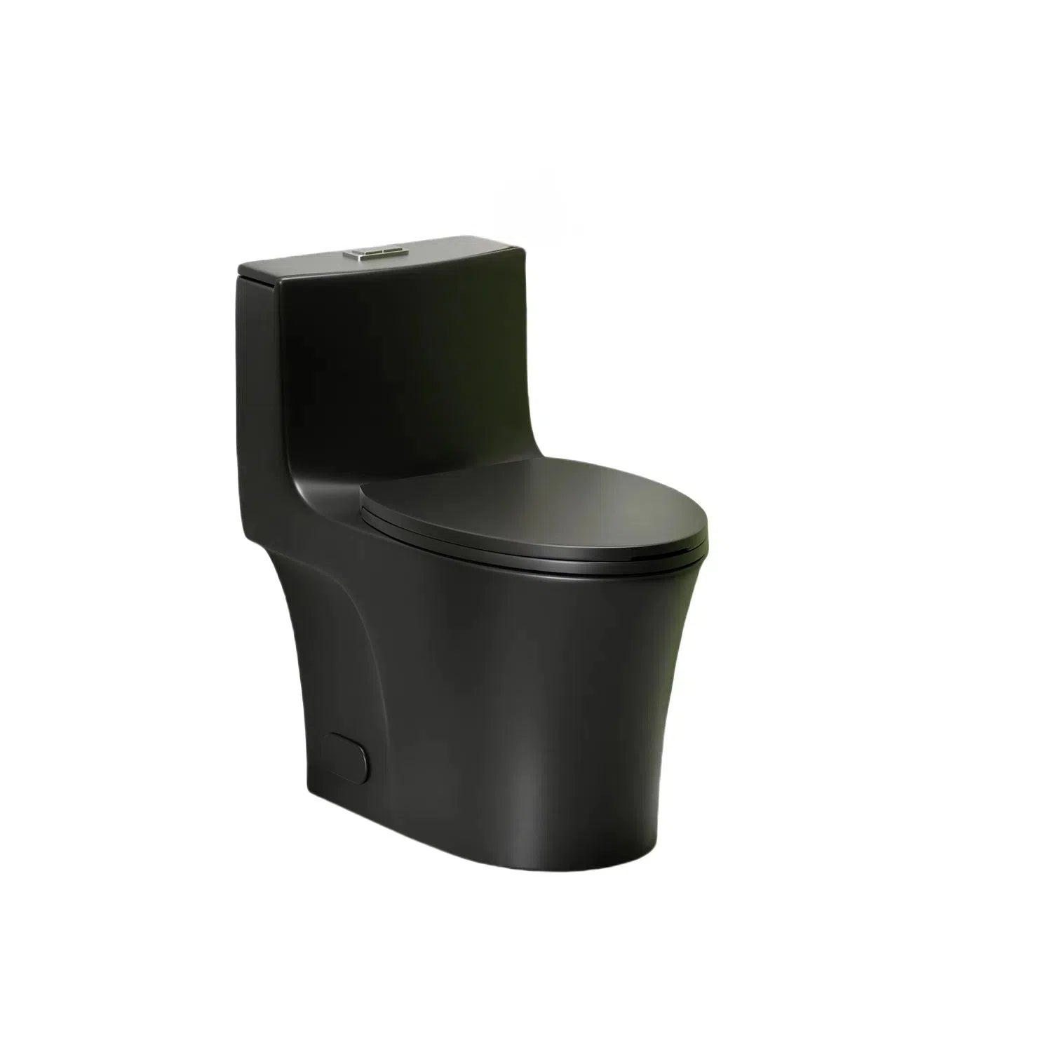 Matte Black, A set of Toiler Floor Bolts and Decorative Covers Only