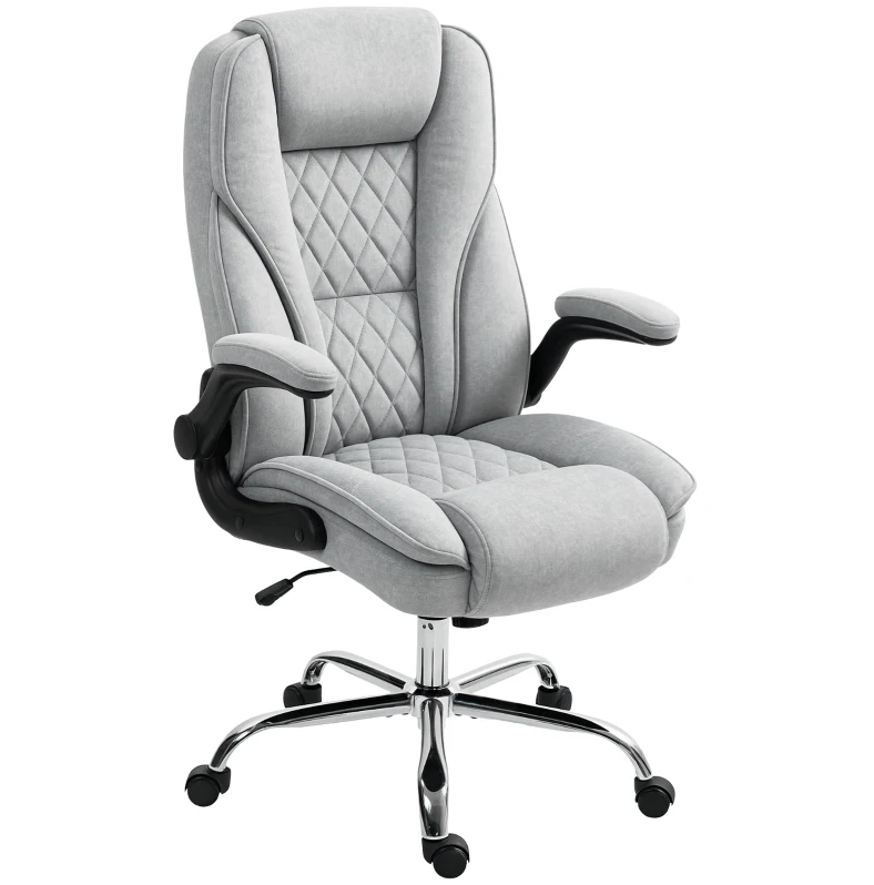 High-Back Office Chair, Adjustable Ergonomic Design for Home & Office