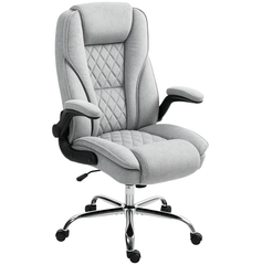 High-Back Office Chair, Adjustable Ergonomic Design for Home & Office