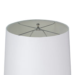 D16x27" Glass Table Lamp