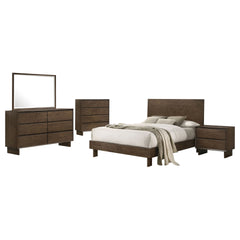 Hemlock Warm Brown 5-piece Eastern King Bedroom Set