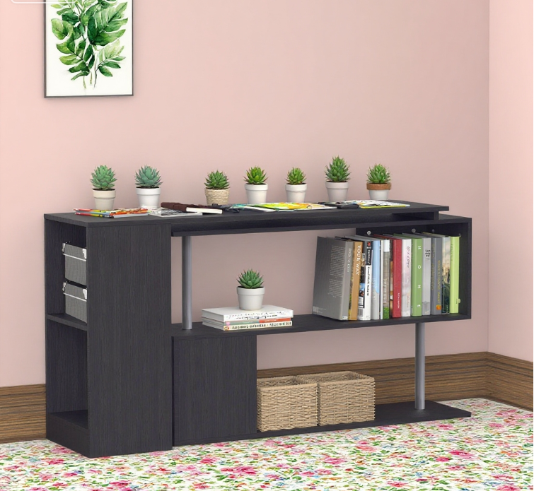 Rotating Corner Computer Desk ModernHome Office Workstation