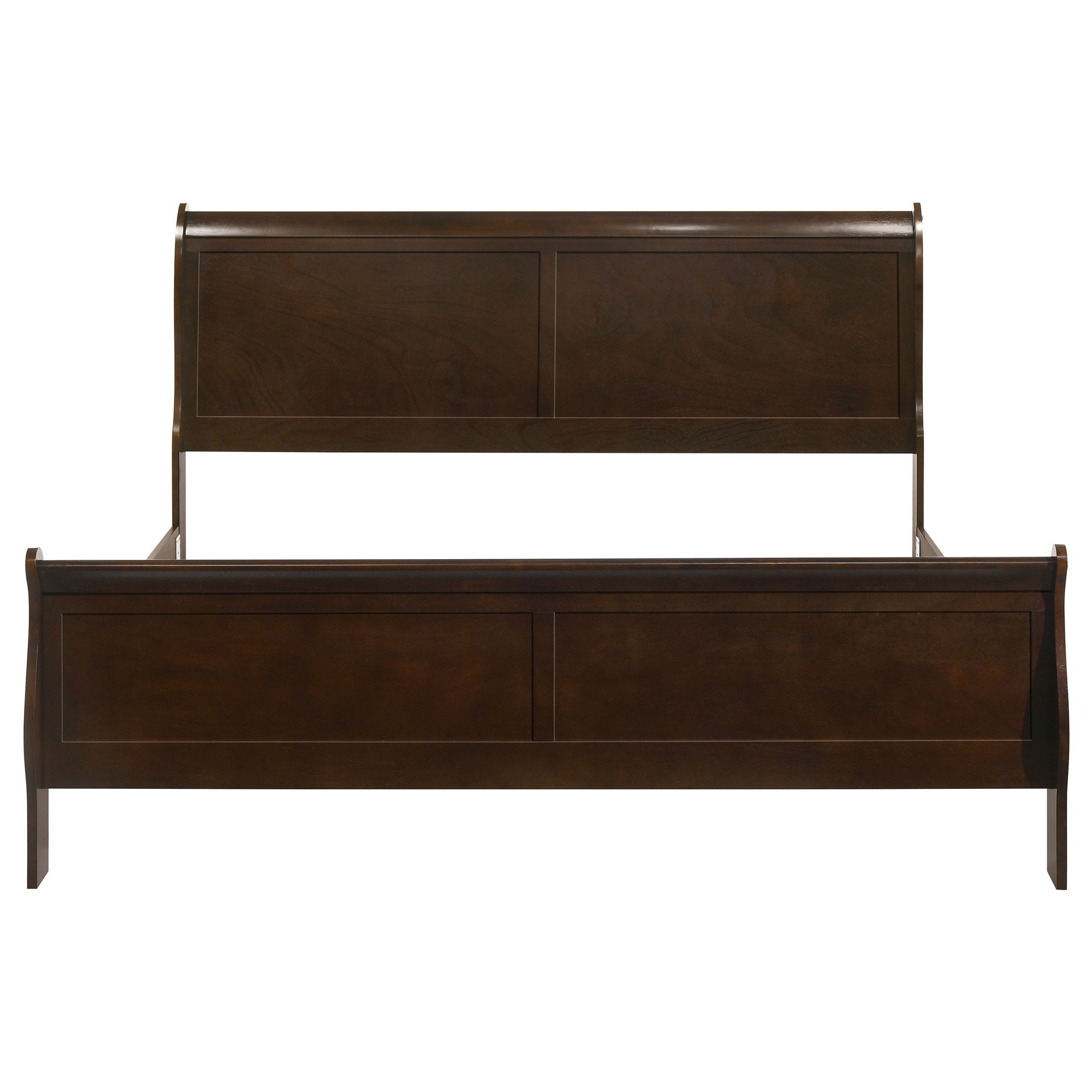 Graffenstaden Cappuccino Wood Eastern King Sleigh Bed