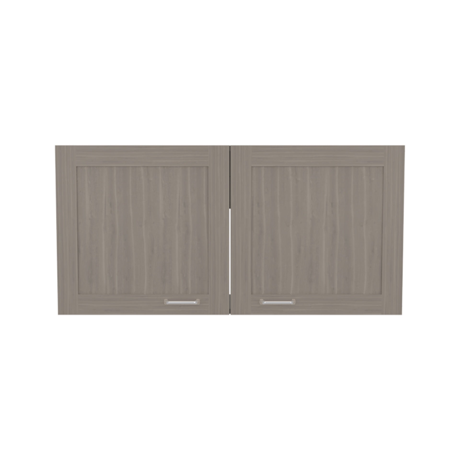 Zurich Wall Cabinet, Double Door, Wide, One Shelf, Kitchen, Storage Cabinet, Light Gray