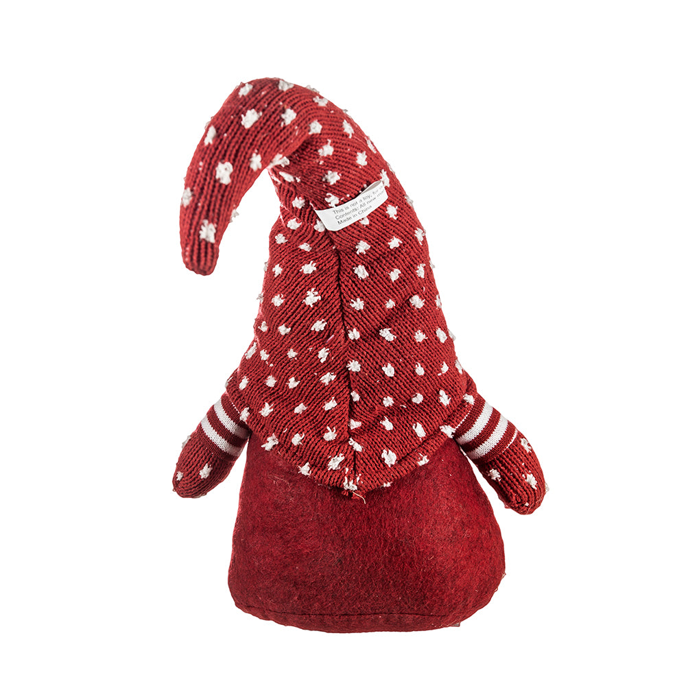 5.7x3x13.8"H Fabric Gnome Table Sitter, 2 Pack