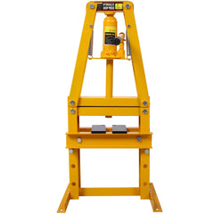 Hydraulic Power Units, 6-Ton Benchtop Hydraulic A-Frame Shop Press with Press Plates, Hydraulic 6 Ton Garage Floor Adjustable Shop Press with Plates, Hydraulic Press, Hydraulic Shop Press,Yellow