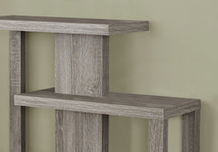 Accent Table, Console, Entryway, Narrow, Sofa, Living Room, Bedroom, Brown Laminate, Contemporary, Modern