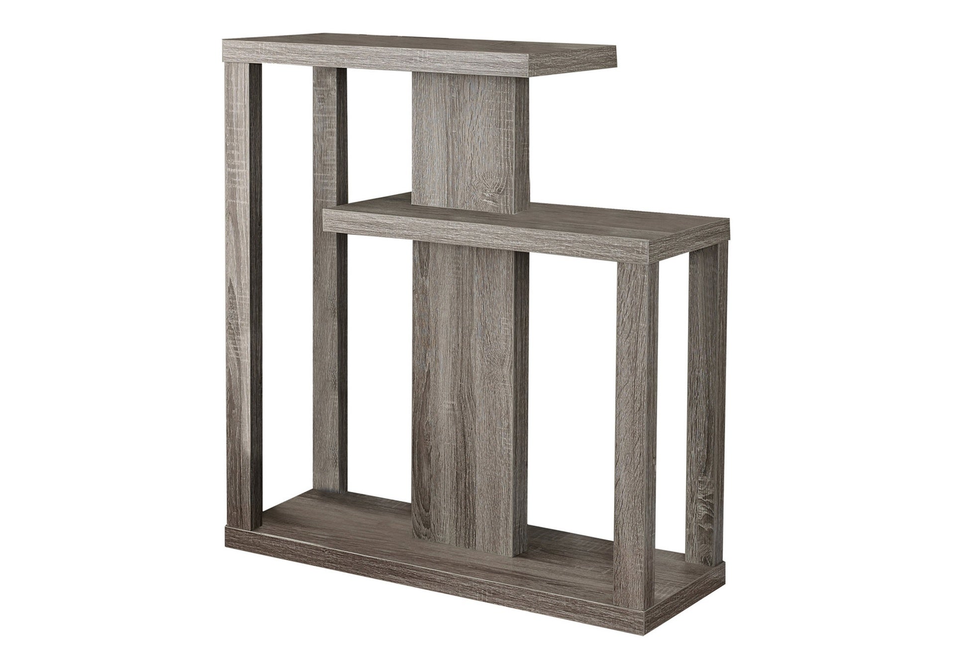 Accent Table, Console, Entryway, Narrow, Sofa, Living Room, Bedroom, Brown Laminate, Contemporary, Modern