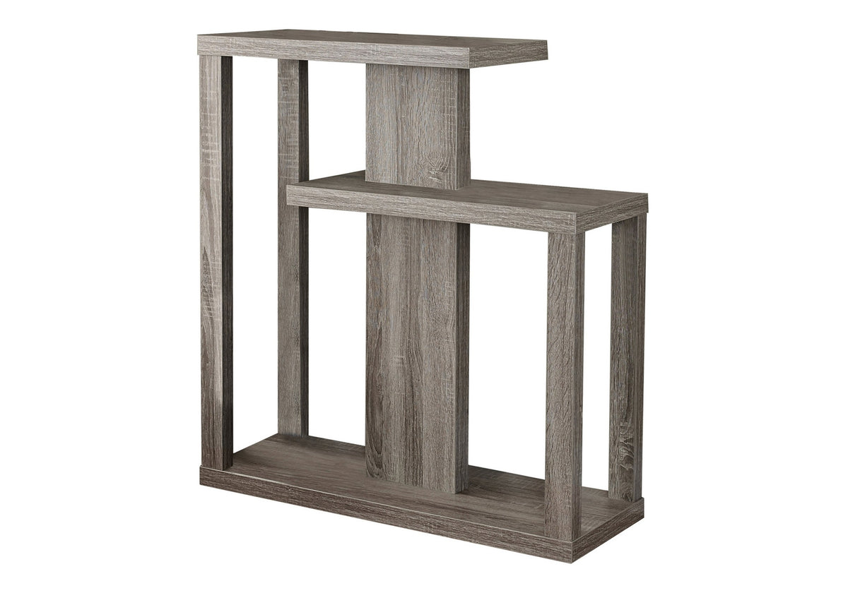 Accent Table, Console, Entryway, Narrow, Sofa, Living Room, Bedroom, Brown Laminate, Contemporary, Modern